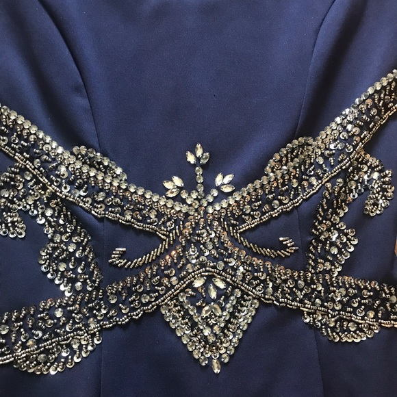 Beautiful Navy dress - Picture 3 of 4